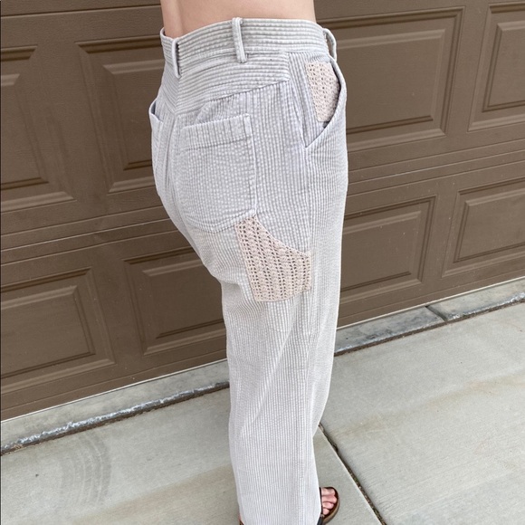 J. Jill Unique Vintage Pinstriped Pants - Picture 2 of 3